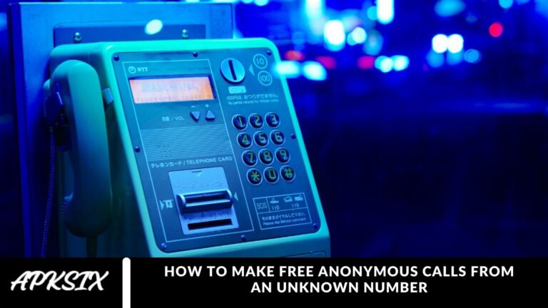 How to Make Free Anonymous Calls From an Unknown Number